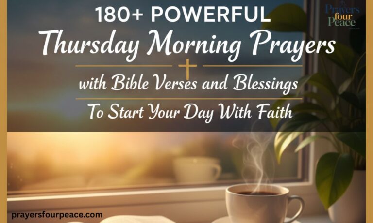 180+ Powerful Thursday Morning Prayers with Bible Verses and Blessings to Start Your Day With Faith