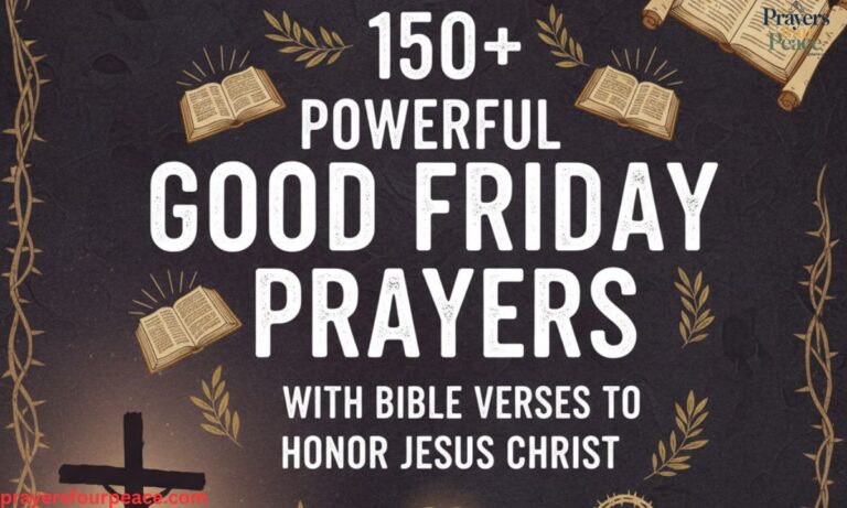150+ Powerful Good Friday Prayers with Bible Verses to Honor Jesus Christ