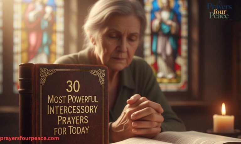 30 Most Powerful Intercessory Prayers for Today