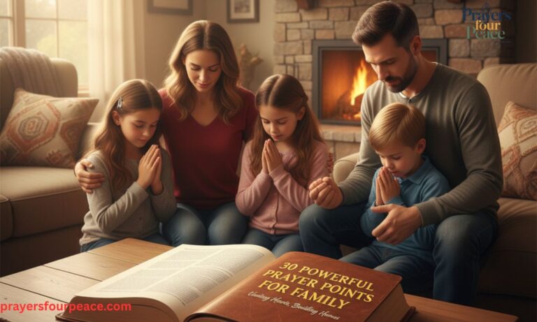 30 Powerful Prayer Points for Family