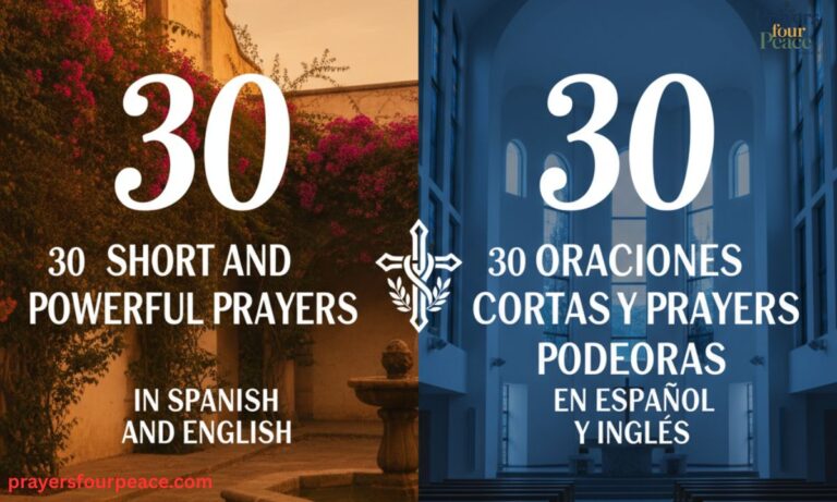 30 Short and Powerful Prayers in Spanish and English