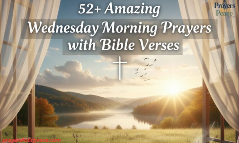 52+ Amazing Wednesday Morning Prayers with Bible Verses