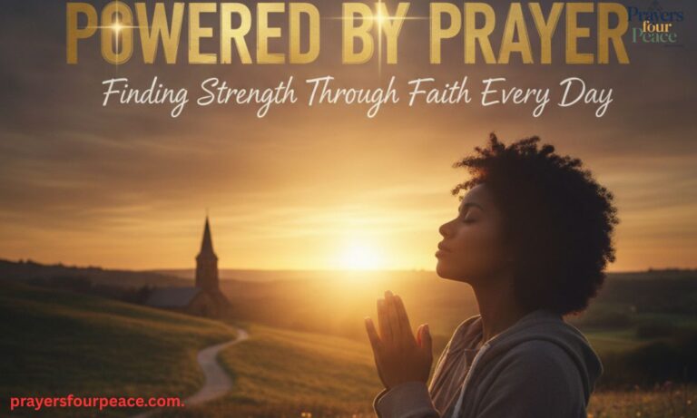 Powered by Prayer Finding Strength Through Faith Every Day