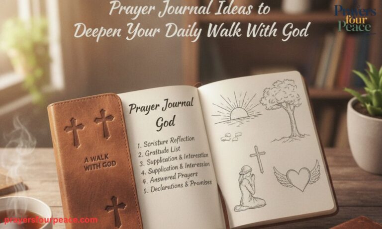 Prayer Journal Ideas to Deepen Your Daily Walk With God