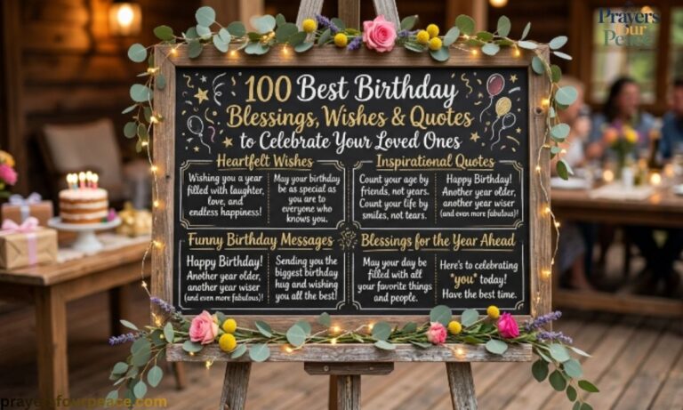 100 Best Birthday Blessings, Wishes & Quotes to Celebrate Your Loved Ones