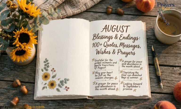 August BlessEnd ings 100+ Quotes, Messages, Wishes & Prayers