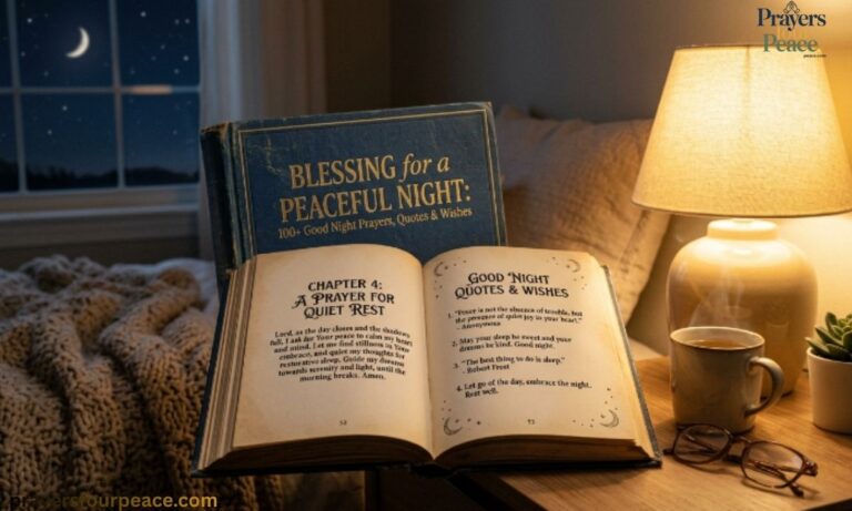 Blessing for a Peaceful Night 100+ Good Night Prayers, Quotes & Wishes