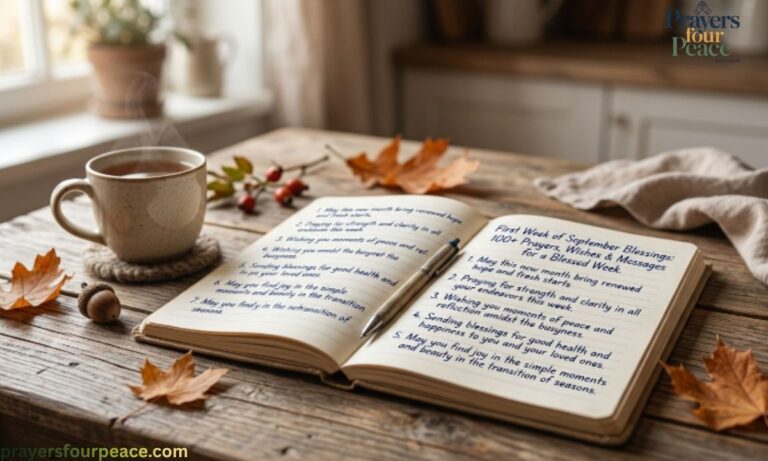 First Week of September Blessings 100+ Prayers, Wishes & Messages for a Blessed Week