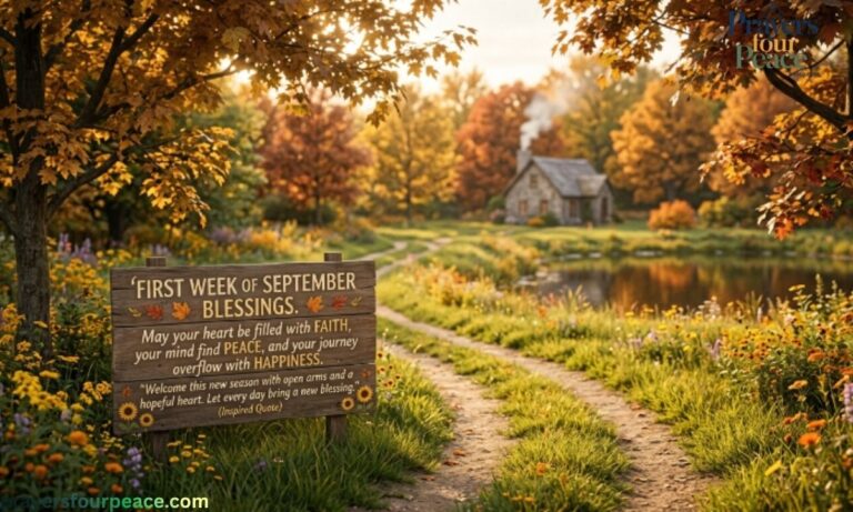 First Week of September Blessings Quotes 100+ Beautiful Quotes for Faith, Peace & Happiness