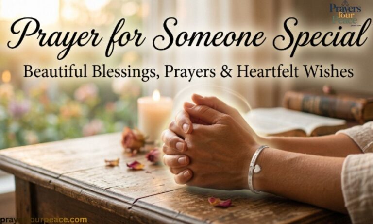 Prayer for Someone Special Beautiful Blessings, Prayers & Heartfelt Wishes