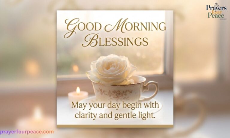 Short Good Morning Blessings to Brighten Your Day