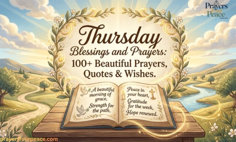 Thursday Blessings and Prayers 100+ Beautiful Prayers, Quotes & Wishes