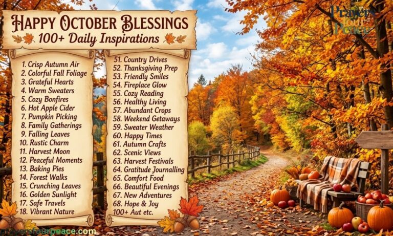 100+ Happy October Blessings