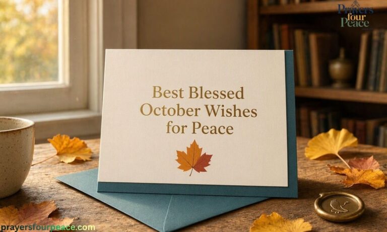 Best Blessed October Wishes for Peace, Joy, Good Health, Success, and Abundant Blessings