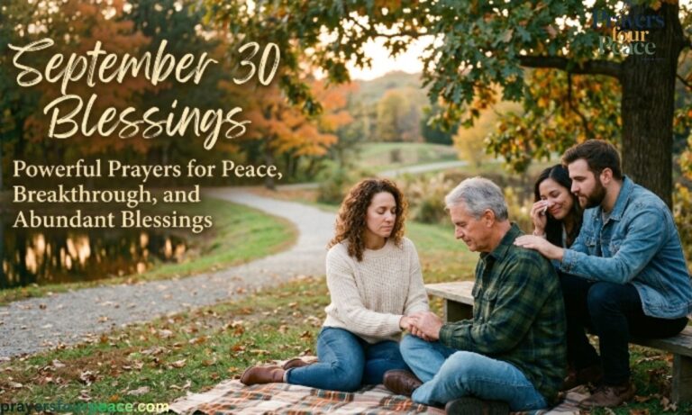 September 30 Blessings Powerful Prayers for Peace, Breakthrough, and Abundant Blessings