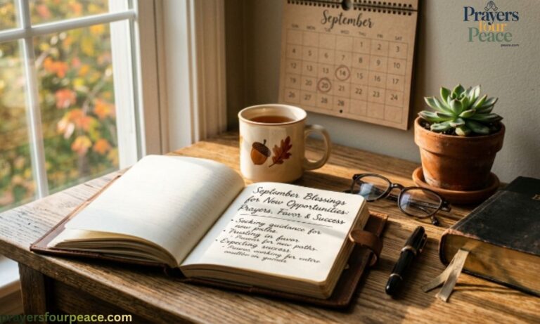 September Blessings for New Opportunities Prayers, Favor & Success