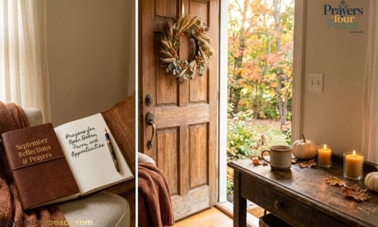 September Blessings for Open Doors Powerful Prayers for Favor, Opportunities & Success