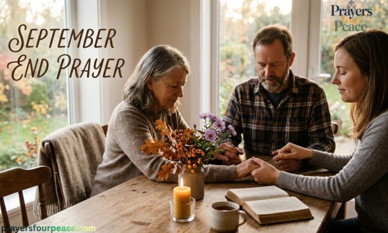 September End Prayer