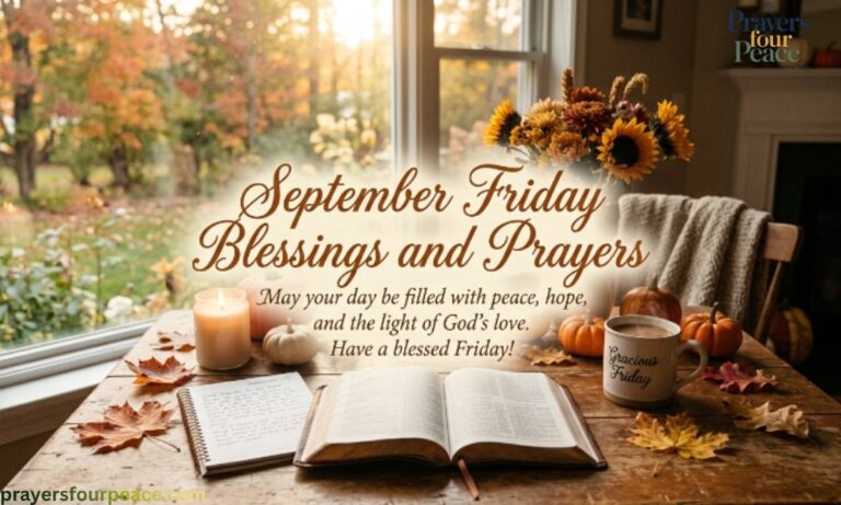 September Friday Blessings and Prayers