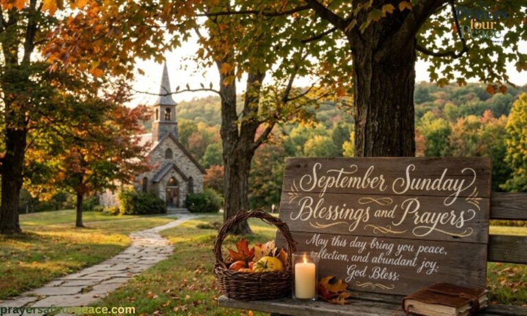 September Sunday Blessings and Prayers