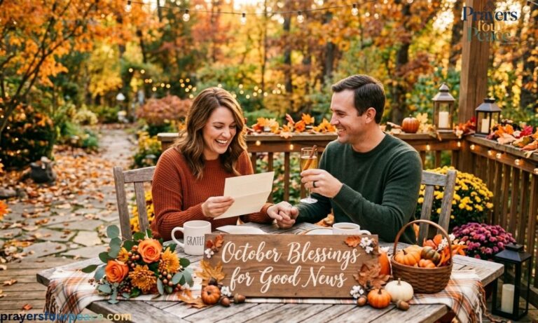 October Blessings for Good News